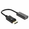 4K DisplayPort to HDMI Adapter, Uni-Directional DP 1.2 Computer to HDMI 1.4 Screen Gold-Plated DP Display Port to HDMI Adapter (Male to Female) Compatible with Lenovo Dell HP and Other Passive view 1
