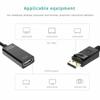 4K DisplayPort to HDMI Adapter, Uni-Directional DP 1.2 Computer to HDMI 1.4 Screen Gold-Plated DP Display Port to HDMI Adapter (Male to Female) Compatible with Lenovo Dell HP and Other Passive view 4
