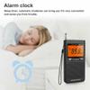 EWUROI Emergency Pocket Radio Portable Weather Warning Alarm Clock Auto-Search Channels Mini view 4