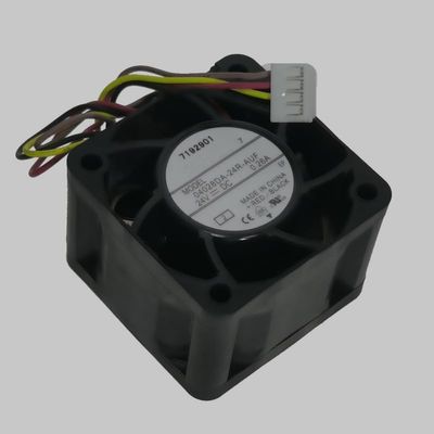 04028DA-24R-AUF 4028 4-Wire DC24V 0.26A 6.24W 40x40x28mm 4cm Inverter Cooling Fan