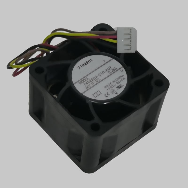 04028DA-24R-AUF 4028 4-Wire DC24V 0.26A 6.24W 40x40x28mm 4cm Inverter Cooling Fan