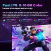 Kuycon P32K 32 inch FHD (3840 x 2160) 4K 144HZ Gaming Monitor, IPS Black Panel, 1.07 Billion Colors, 99% sRGB, 5ms,HDR10,G-Sync FreeSync,HDMI,DP,VESA,178 Viewing Angle (Minimalist - Without Stand) view 4