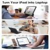 7 Colors Backlit Magnetic Keyboard Case for iPad Air 11 inch M3 2025/ M2 2024/ iPad Air 5th/4th Gen 10.9", Keyboard Case for iPad Pro 11"(4th/3rd/2nd/1st Gen), Trackpad, Floating Stand,Digital Display view 2