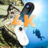 Aytdhfrn 4k Waterproof Camera, Wearable Action Body Camera, Body Cameras Magnetic Hands Free for Motorcycle, earable Recording for Vlogging, Cycling, Diving with Audio, Video (4K Black) view 2