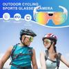 4K HD POV Sports Glasses with Camera, for Smart Camera Glasses for Action Sports, HD Video Recording Glasses (Black Lenses-B,32G) view 3