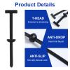 400 Pcs Heavy-Duty Self-Locking Cable Tie Buckle Kit  Includes 2 Flush Cutters & Pliers Tip Protectors for Car Repairs, Home, Office & Outdoor Organization view 3