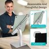 YOOZ Anti Theft Tablet Holder, Secure Desktop iPad Mount Lock, All Metal Material - Kiosk Retail Counter Lockable Stand for Tablet 9-14", iPad Pro 13 12.9 11, Air, Galaxy Tabs, Surface Pro etc view 4