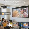 2026 Upgraded Daylight 4K Projector 2400ANSI, with Auto Lens Cap, Tof Autofocus, HDMI eARC CEC, 40W Speakers, Smart Home Cinema Daytime Projectors with AI MOVIN 2.0 OS, HDR10+,WiFi 6, Bluetooth, USB view 3