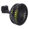 Gucagle Car Rear Seat Fan USB Powered Portable Vehicle Cooling Fan with 3 Wind Speed Adjustable 360 Degree Rotatable Quiet Design for Cars SUVs Motorhomes Trucks ABS PP Material 1.8m Wire view 4