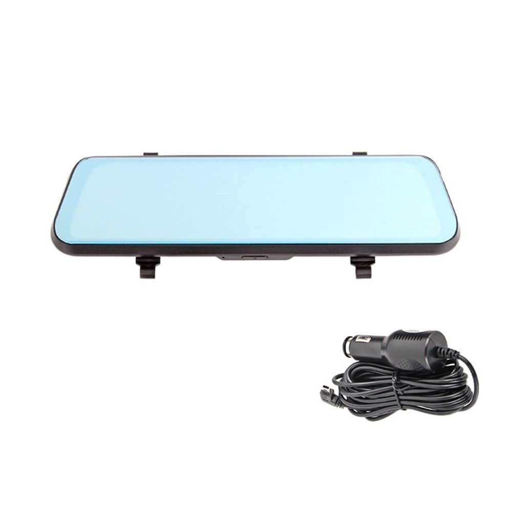 10 Inch 4G Car Mirror DVR ADAS GPS Navigation HD 1080P WiFi Dual Camera Auto Video Recorder 24 Hours Monitoring(AC19 with Charger,32G)