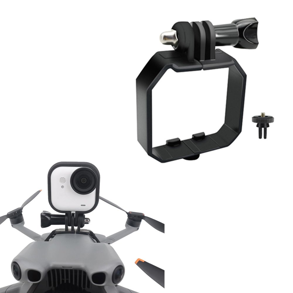 IJYHZKE Top Camera Mount Adapter for DJI Mini 5 Pro,1/4 Inch Screw Tripod Extension Bracket for DJI Nano/Osmo 360/Insta360 GO Ultra/GO 3S, LED & Vlogging Accessories