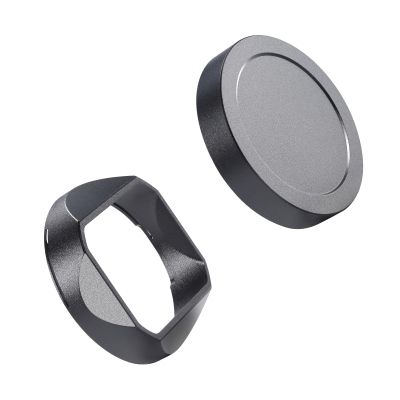 1.5/50 Metal Square Lens Hood (with Cover), Suitable for ZEISS C Sonnar T* ZM 1.5/50 M-Mount Camera Accessories (Black)