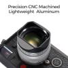 1.5/50 Metal Square Lens Hood (with Cover), Suitable for ZEISS C Sonnar T* ZM 1.5/50 M-Mount Camera Accessories (Black) view 3