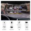 10inch IPS Car DVR Mirror Video Recorder Front 1080P with 720P Rear View Camera Parking Monitor Motion Detect Dash Cam(with OBD Adapter,32G) view 3