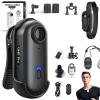 Crexyyo POV Capture Pro 3.0, POV Pro 4k Camera, New Ultra Wide Angle Wearable Body Adventure Action Cam, Video Record Night Vision Waterproof with 128g Card, for Cycling, Diving (Black no Card, 4K) view 1