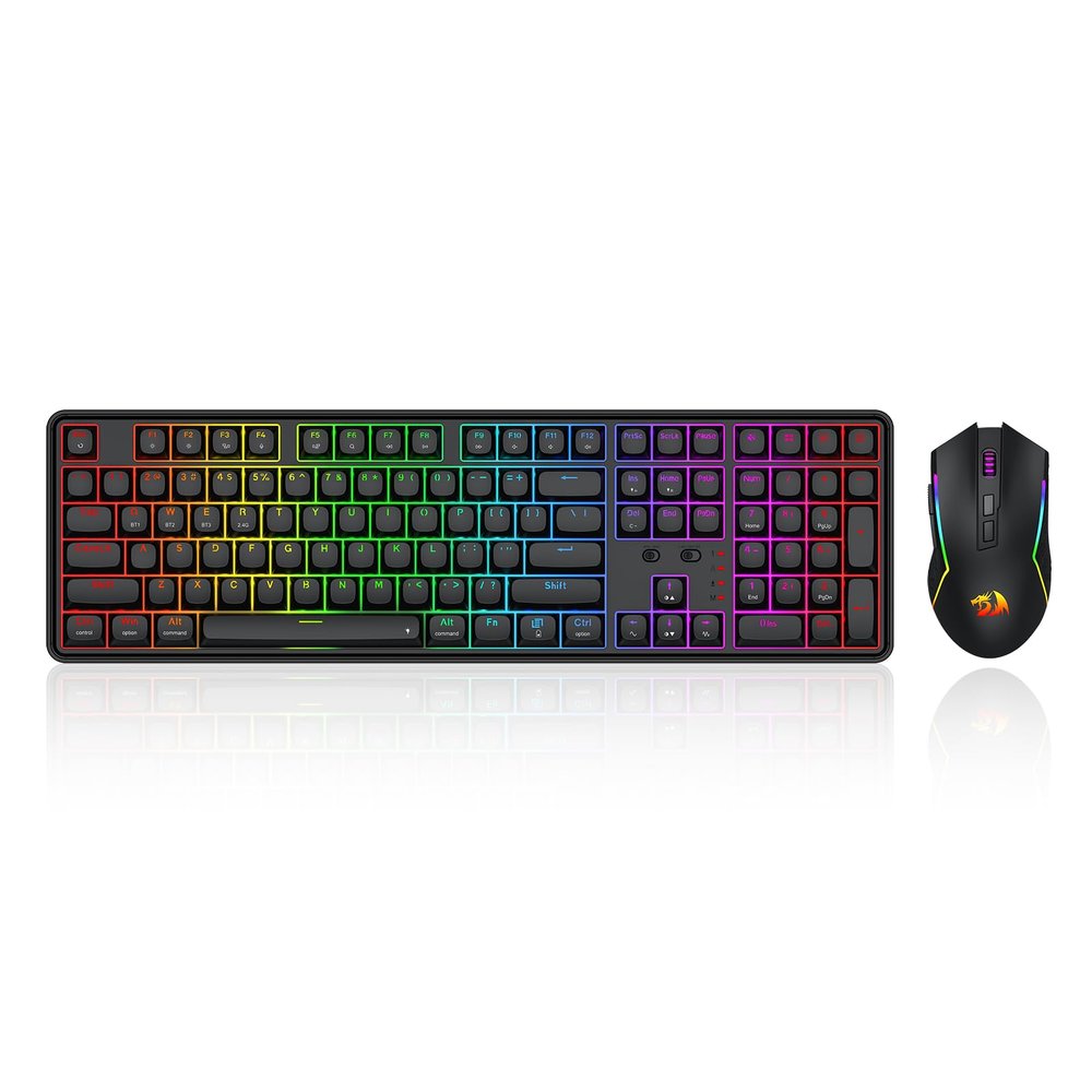 Redragon S163 Combo, K689 PRO Gasket Gaming Keyboard + M693 8000 DPI Mouse