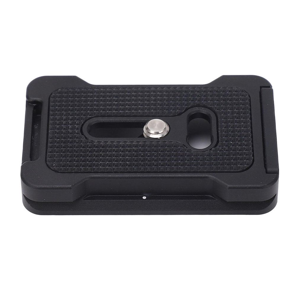 PU - 60L Adjustable Quick Release Plate, Camera Tripod Mount Plate, Universal Arca Standard Adapter with Anti Twist Clamp, Lightweight Aluminum Alloy Plate for DSLR Cameras and
