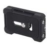 PU - 60L Adjustable Quick Release Plate, Camera Tripod Mount Plate, Universal Arca Standard Adapter with Anti Twist Clamp, Lightweight Aluminum Alloy Plate for DSLR Cameras and view 4