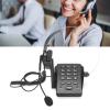 Sanpyl Corded Telephone with Headset & Dial pad, HandsFree Call Center Noise Cancelling Corded Monaural Headset Headphone with Rotatable Microphone Arm view 4