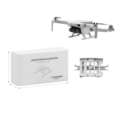 Extended Height Landing Gear Legs with Quick Release Feet Protector Compatible with 4K 2 SE Drone(Foldable)