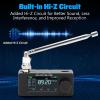 YUEHISY Portable Radio, FM AM LSB USB Full Band DSP Shortwave Radio Receiver with 1.9 Inch Screen, Aluminum Alloy Housing, for Outdoor view 2