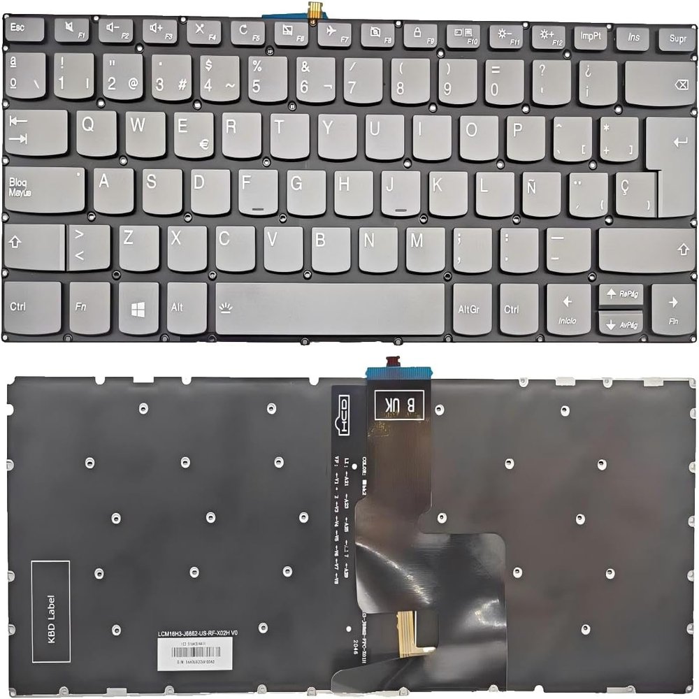 100% New Replacement Laptop Keyboard for Lenovo V130-14IGM V130-14IKB V330-14ARR V330-14IKB V330-14ISK, IdeaPad 3-14IIL05 3-14ITL05 3-14IML05 3-14ADA05 OrOrOrOrOrOrOr