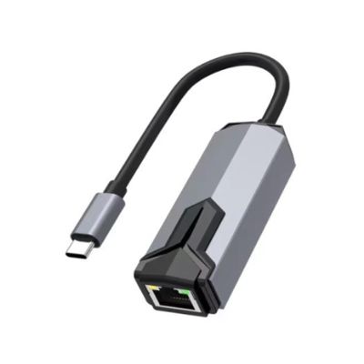 YUEHISY USB C to Ethernet Adapter, 2.5Gbps High Speed Network Adapter with Aluminum Case, Plug and Play for Laptops, Desktops, Routers