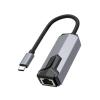 YUEHISY USB C to Ethernet Adapter, 2.5Gbps High Speed Network Adapter with Aluminum Case, Plug and Play for Laptops, Desktops, Routers view 1