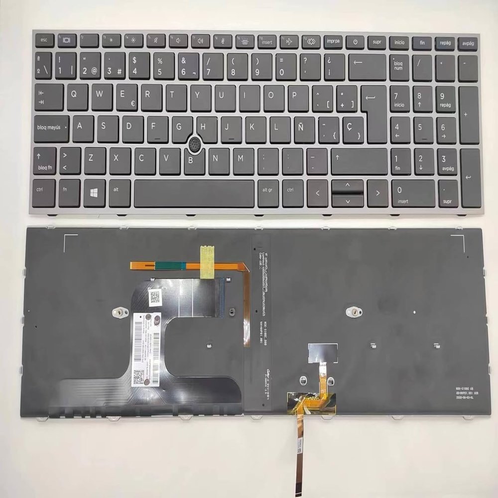 100% New Replacement Laptop Keyboard for HP ZBook Fury 17 G7 / 17 G8 17.3 Black with Backlit Pointer