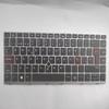 100% New Gerrit New Spanish Design for HP EliteBook 840 G5 846 G5 840 G6 Backlit Keyboard with Mouse Stick Silver Frame view 2