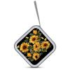 FodPand Sunflower Thank You for Brightening My Life CD Case 40 Capacity DVD Case Hard Plastic Disc Booklet VCD Storage Box Portable Zipper DVD Holder Large Media Binder for Car Home Office Travel view 3