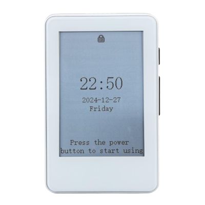 Jectse Electric Book Reader, 2.7 Inch Touchscreen Display with MP3 Player, Music Playback and Lyrics Sync, for Reading Entertainment and Daily Tools