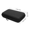ANGGREK Carrying Case, Hard Shell Travel Case with 8 Game Slots PU Exterior for New 3DS 3DS 2DS LL Console Accessories (Black) view 2