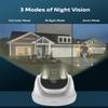 4K Ultra HD &130 Wide AnglePOE Security Camera System Outdoor, Wired IP Cameras with 8CH NVR Systems, Video Surveillance DVR Kits with PIR Motion Detection view 2