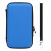 ANGGREK Carrying Case, Hard Shell Travel Case with 8 Game Slots PU Exterior for New 3DS 3DS 2DS LL Console Accessories (Blue) view 1
