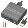 Audio Line 4K Video Extractor HDMI-Compatible To 3.5MM Converter SPDIF Optical Stereo Out Splitter Adapter For Data Connection view 1
