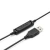 ENCASED USB Headset with in-Line Controls, Rotatable Mic for PC/Laptop view 2