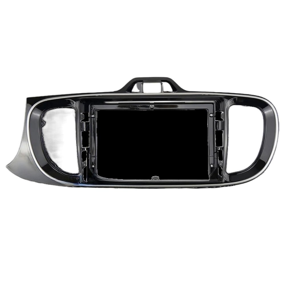 TRCDHGN 9 Inch Car Frame Fascia Adapter Android Radio Dash Fitting Panel Kit/Fit for Kia Soluto Pegas 2017+