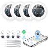 Tukio Air Tracker Tags-4 Pack (iOS Only), [Apple MFi Certified] Key Finder view 1