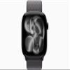 Apple Watch Series 11 [GPS, 46mm] Jet Black Aluminum Case with Dark Gray Sport Loop Band, One Size (Renewed) view 2