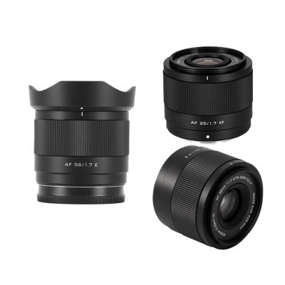 Lens Compatible for Sony E 25mm F1.7 APS-C Auto Focus Prime Lens X Z Mount(25mm F1.7,XF)