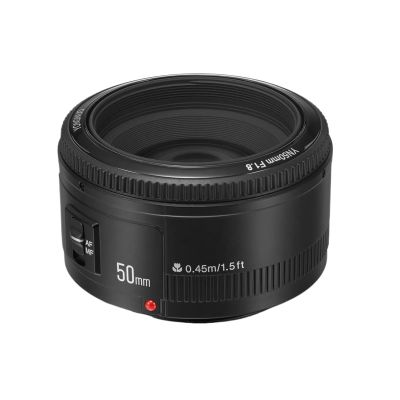Lens Compatible for Canon EF 0D 70D 5D2 5D3 600d T5 T6 50mm F1.8 Auto Focus DSLR(EF-RF and 50mmf1.8c)