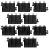 10pcs P42 x 11 x 40 Aluminum Heat Sink, High Performance Cooling Fin Radiator, Slotted Fine Teeth Design for Enhanced Heat Dissipation, Durable Thermal Management Solution for Rout view 1