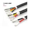 1pcs Silicone Multi-Core Cable 2/3/4 Cores Extra Soft Tinned Copper Waterproof High Temp Power Cord(11 AWG - 4mm2 1M,2 Core Black) view 2