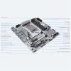 oaknode W680 12 Bay NAS ATX10Gbps Server NAS Motherboard Workstation/Server Grad Four ddr5 Two hdmi Two dp, 2x2.5G 3xnvme Support vPro Remote Management Function 3xSFF8643 (10G W680 NAS 3xSFF-8643) view 4