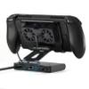 3 Speed Dual Magnetic Cooling Fans Steam Deck Docking Station for ROG Ally X/Legion Go (S)/MSI Claw, Switch Dock Station with 4K@144Hz, USB 3.2x3, PD100W, Ethernet Fit and HDMI for Handheld Consoles view 1