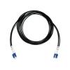 350m-500m LC Armored 2C Fiber Optic Patch Cable, Singlemode 3.00mm Waterproof 400m SC FC ST Angled Polish E2000 2 Core Jumper SM for Outdoor (1.476.4 ft LC-LC) view 1