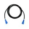 350m-500m LC Armored 2C Fiber Optic Patch Cable, Singlemode 3.00mm Waterproof 400m SC FC ST Angled Polish E2000 2 Core Jumper SM for Outdoor (1.476.4 ft LC-LC) view 4