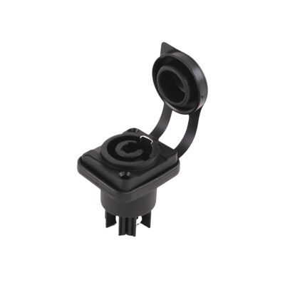 CTGFBUW 1pc Speaker Connector 3Pins Male Plug Female Socket Conector(1xF Black)