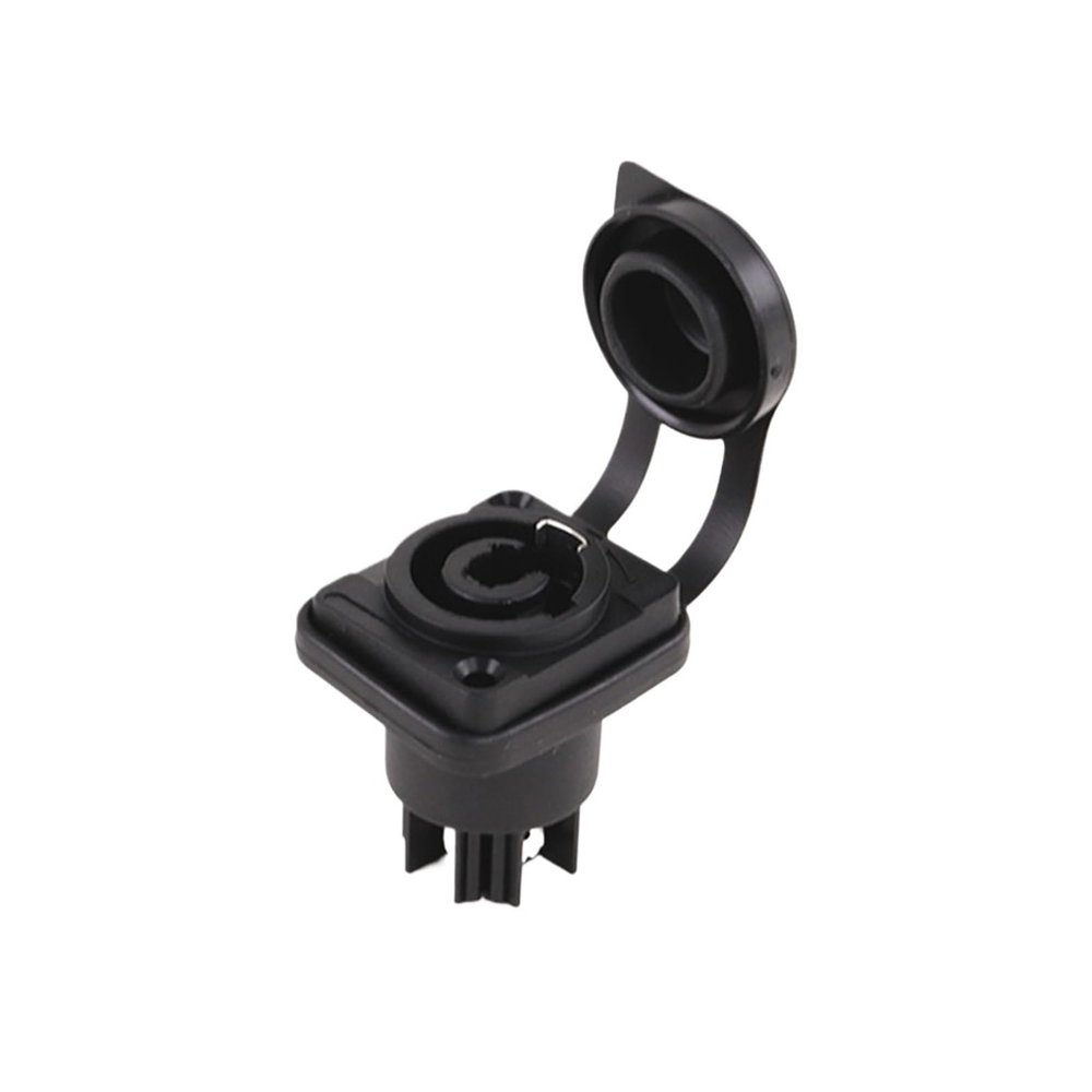 CTGFBUW 1pc Speaker Connector 3Pins Male Plug Female Socket Conector(1xF Black)